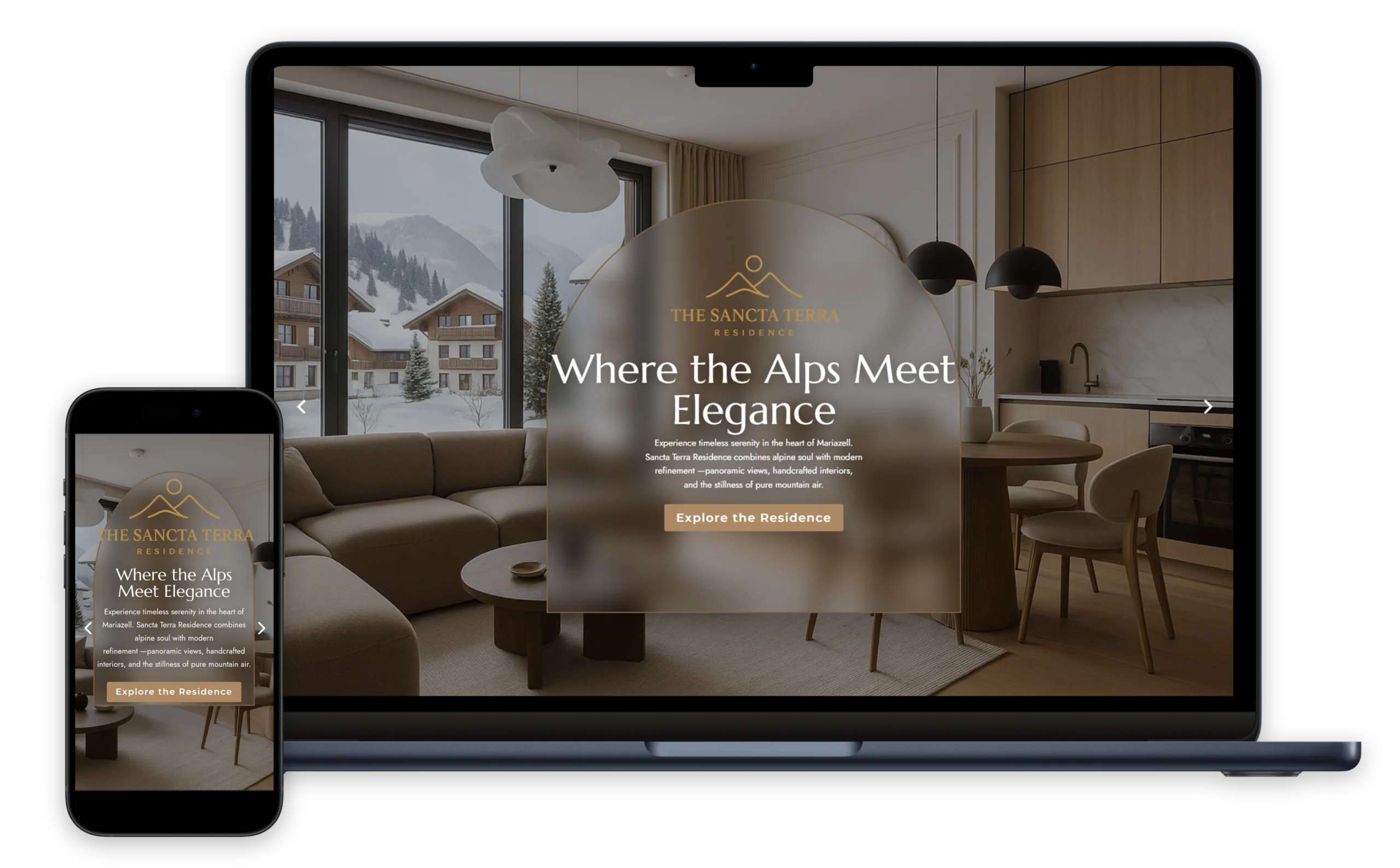sancta-terra-residence-wordpress-portfolio-mockup laptop mockup